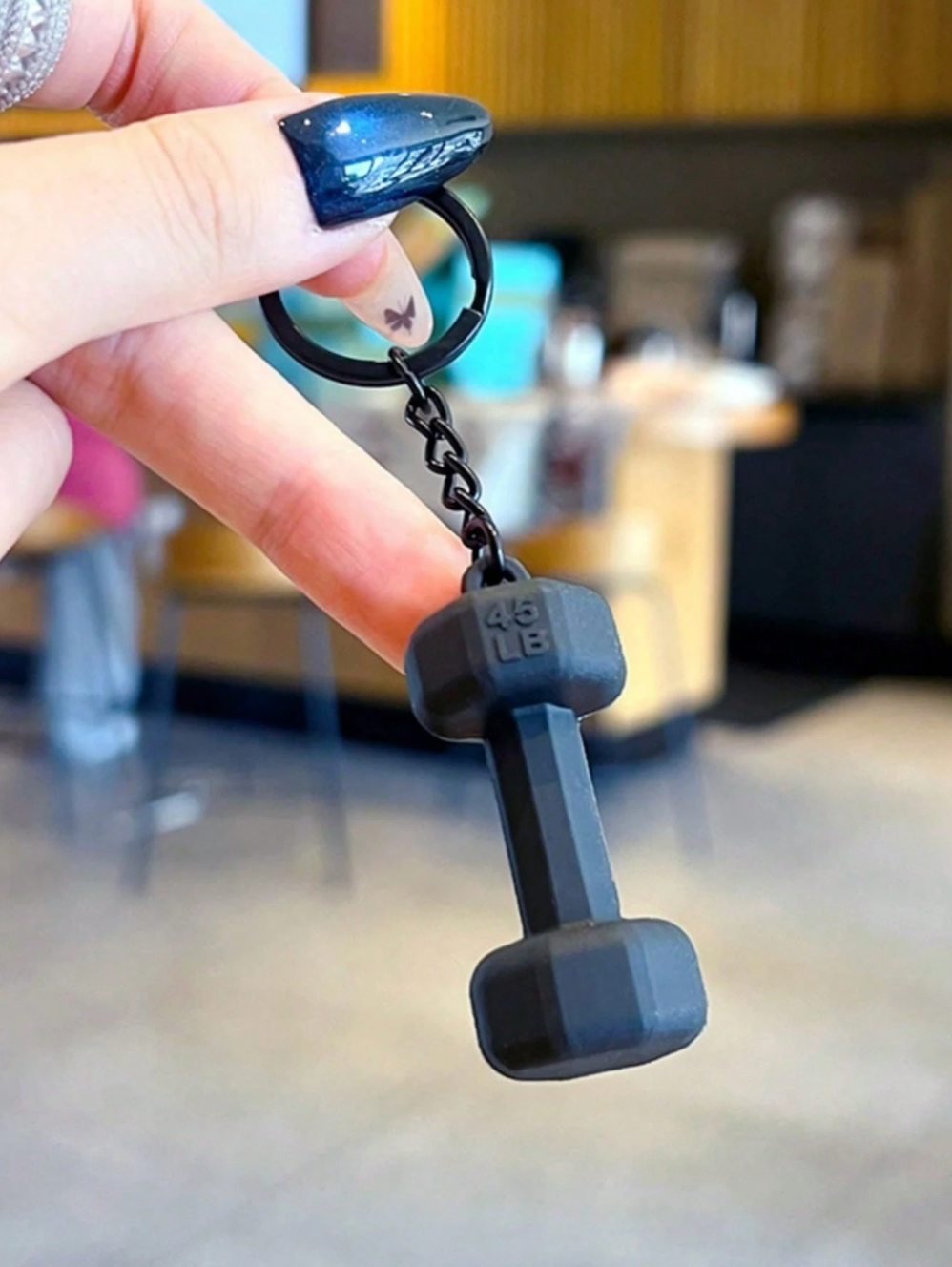 Fitness keychain-Mini Gym Accessories