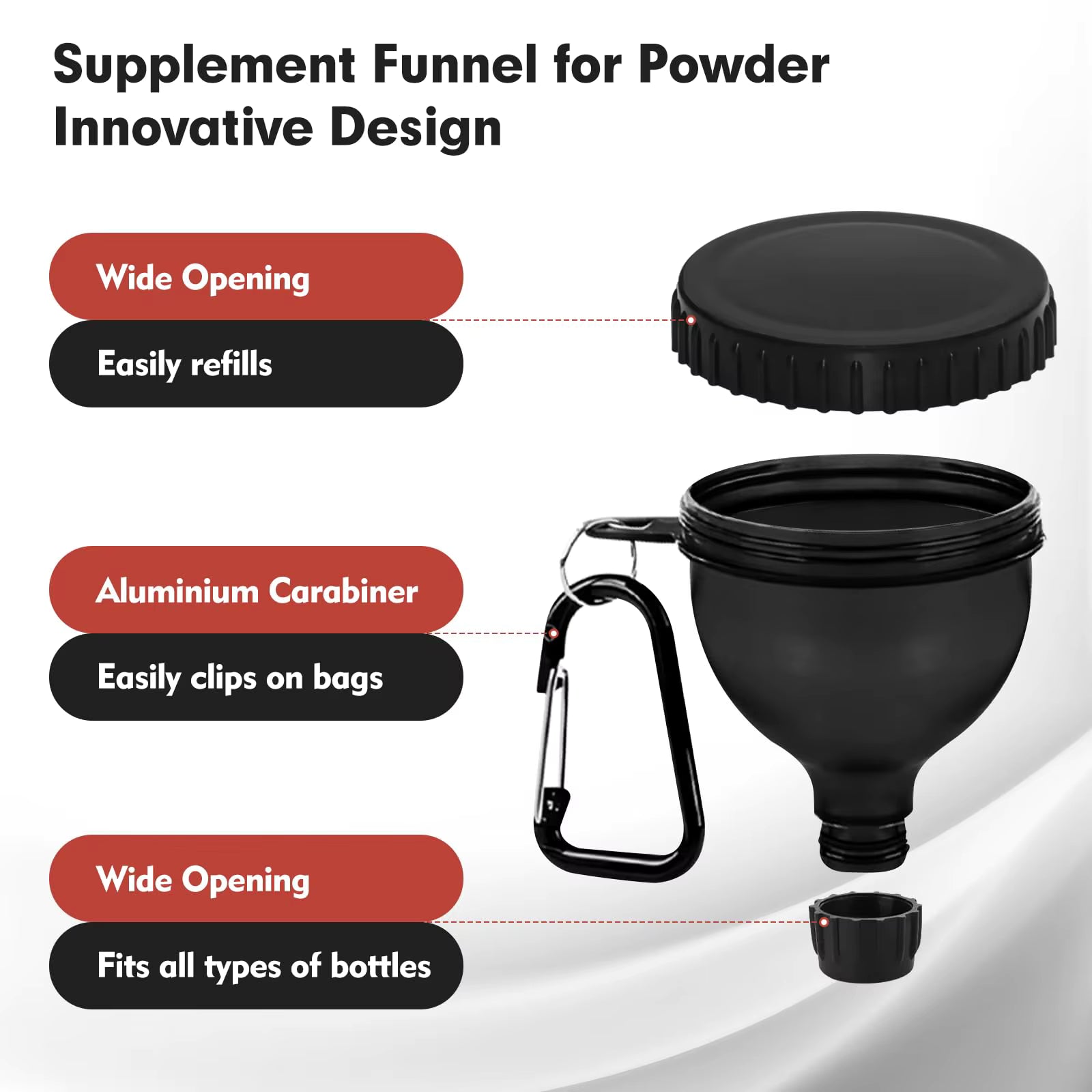 FuelPort — Portable Protein Funnel